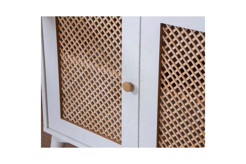 Konsol Velin Vit / Ek - Vit / Ek - Möbler - Vardagsrum - Soffbord & vardagsrumsbord - Avlastningsbord & konsolbord