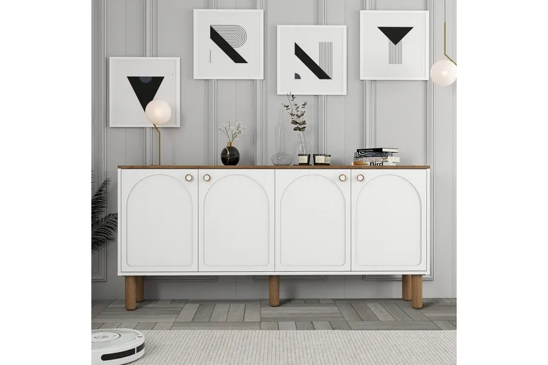 Konsol Vit - Vit - Möbler - Vardagsrum - Soffbord & vardagsrumsbord - Avlastningsbord & konsolbord