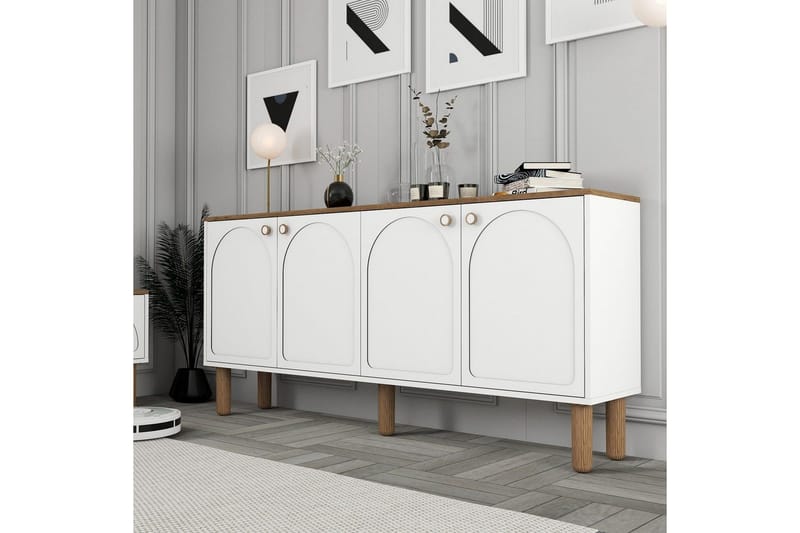 Konsol Vit - Vit - Möbler - Vardagsrum - Soffbord & vardagsrumsbord - Avlastningsbord & konsolbord