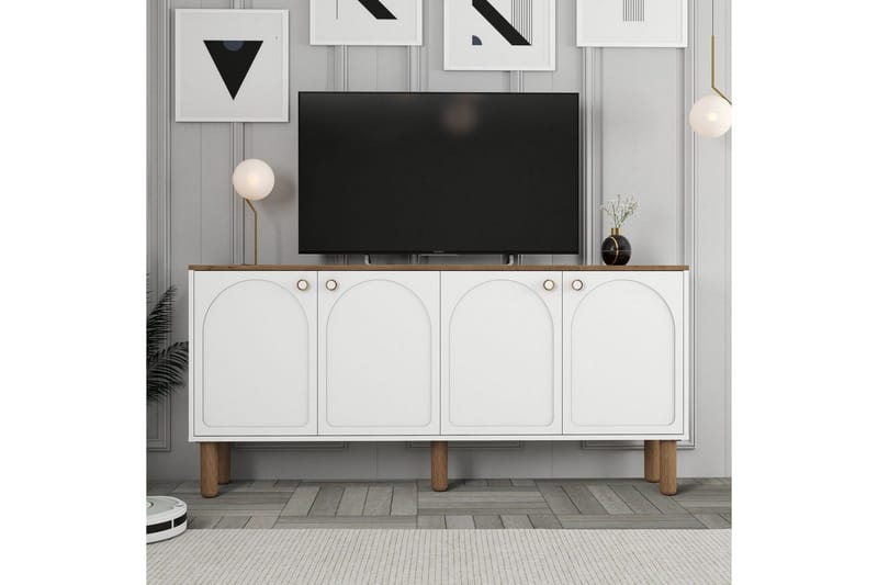 Konsol Vit - Vit - Möbler - Vardagsrum - Soffbord & vardagsrumsbord - Avlastningsbord & konsolbord