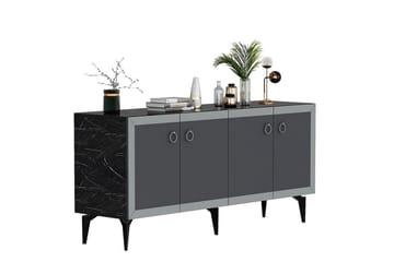 Svart Marmor / Antracit / Argentu