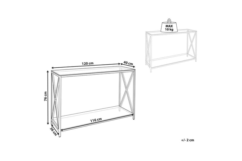 Konsolbord Audet - Möbler - Vardagsrum - Soffbord & vardagsrumsbord - Avlastningsbord & konsolbord
