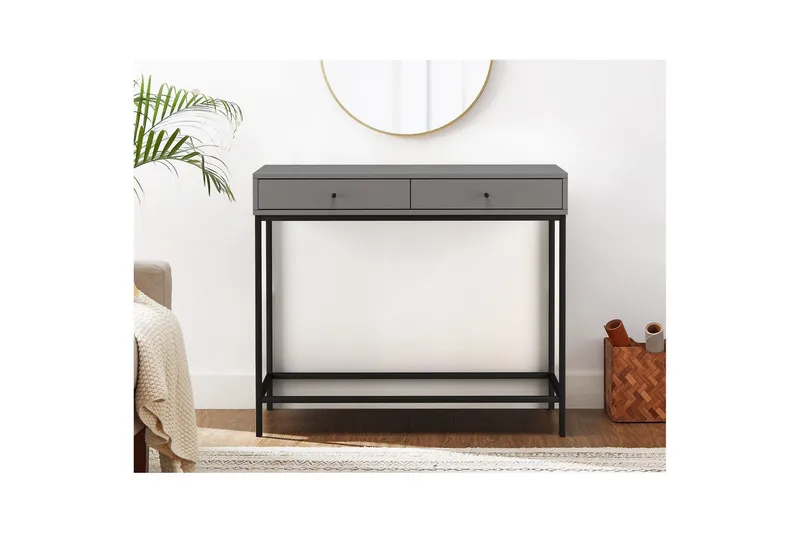 Konsolbord Celine Grå - Grå - Möbler - Vardagsrum - Soffbord & vardagsrumsbord - Avlastningsbord & konsolbord