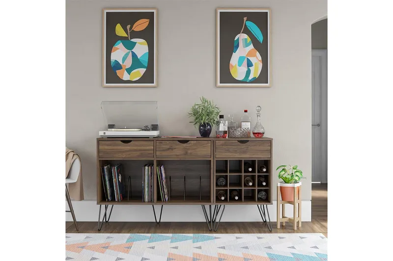 Konsolbord Concord Valnöt - Valnöt - Möbler - Vardagsrum - Soffbord & vardagsrumsbord - Avlastningsbord & konsolbord