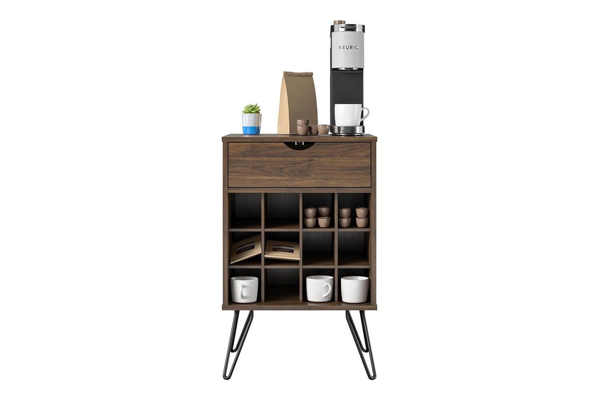 konsolbord concord valnöt - valnöt