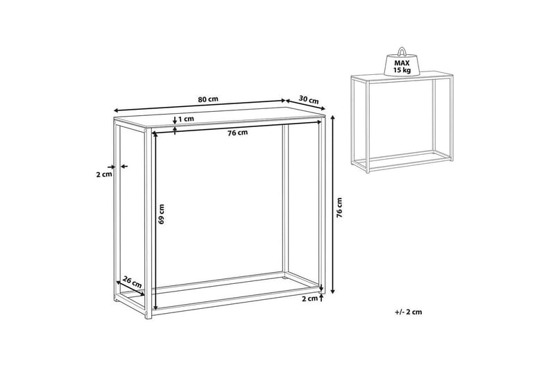 Konsolbord Delano - Möbler - Vardagsrum - Soffbord & vardagsrumsbord - Avlastningsbord & konsolbord