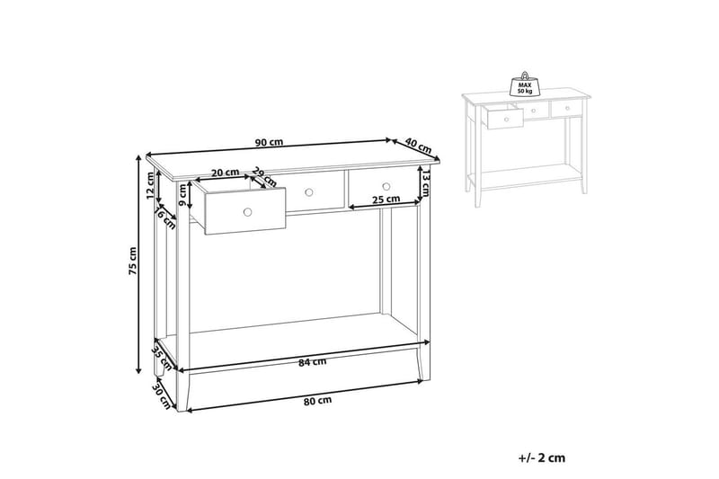 Konsolbord Galva - Möbler - Vardagsrum - Soffbord & vardagsrumsbord - Avlastningsbord & konsolbord