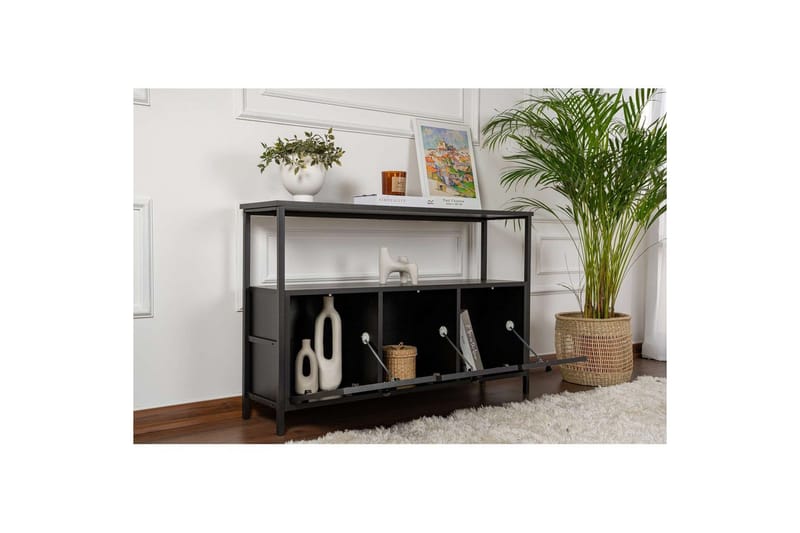 Konsolbord Hemani Trä Svart Svart - Trä Svart Svart - Möbler - Vardagsrum - Soffbord & vardagsrumsbord - Avlastningsbord & konsolbord