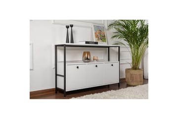 Konsolbord Hemani Vit Svart - Vit Svart - Möbler - Vardagsrum - Soffbord & vardagsrumsbord - Avlastningsbord & konsolbord