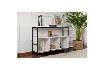 Konsolbord Hemani Vit Svart - Vit Svart - Möbler - Vardagsrum - Soffbord & vardagsrumsbord - Avlastningsbord & konsolbord