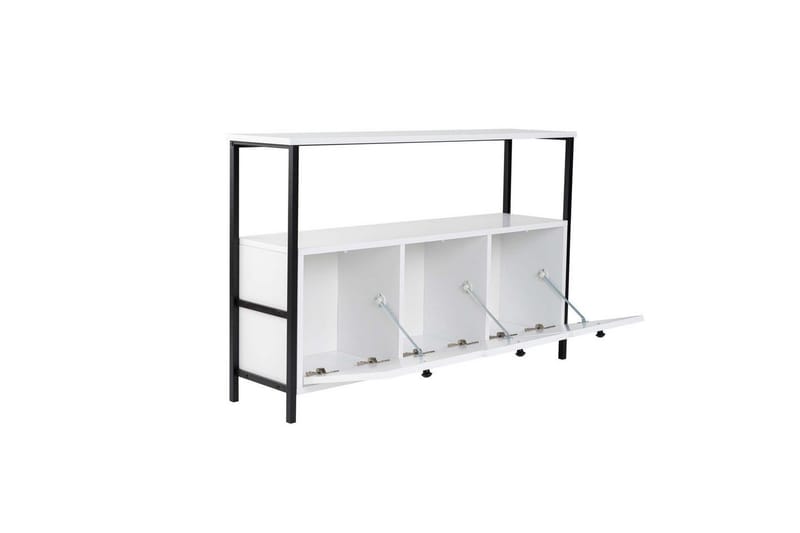 Konsolbord Hemani Vit Svart - Vit Svart - Möbler - Vardagsrum - Soffbord & vardagsrumsbord - Avlastningsbord & konsolbord