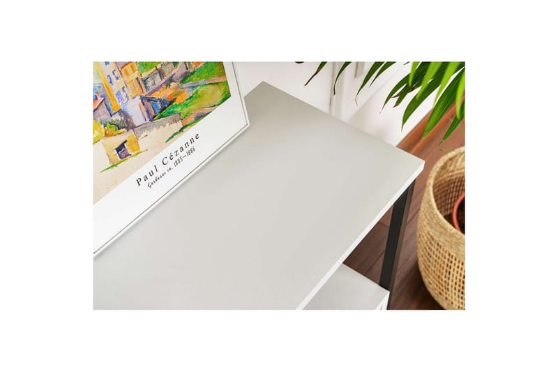 Konsolbord Hemani Vit Svart - Vit Svart - Möbler - Vardagsrum - Soffbord & vardagsrumsbord - Avlastningsbord & konsolbord