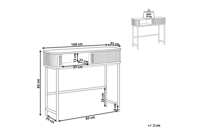 Konsolbord Jose - Möbler - Vardagsrum - Soffbord & vardagsrumsbord - Avlastningsbord & konsolbord