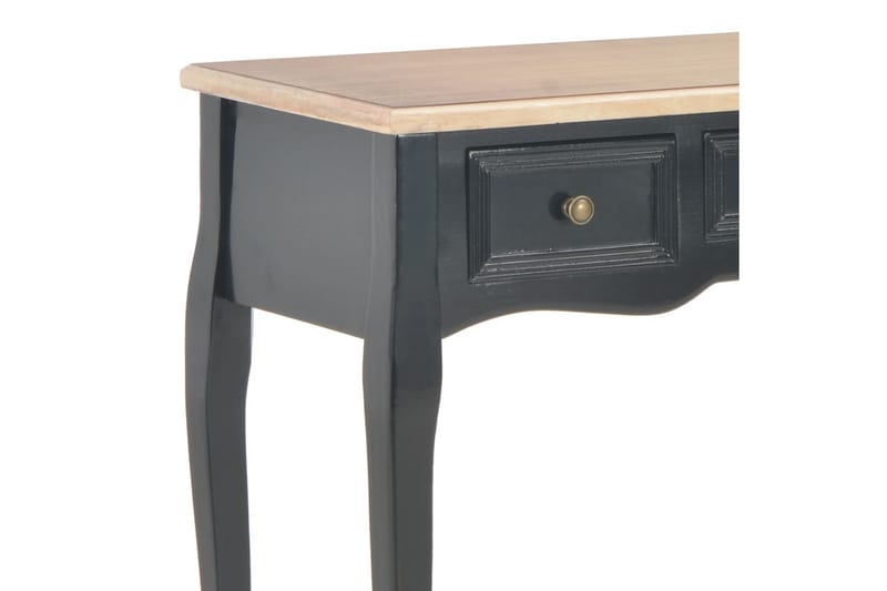 Konsolbord med 3 lådor svart - Svart - Hallbord - Bord - Avlastningsbord & konsolbord