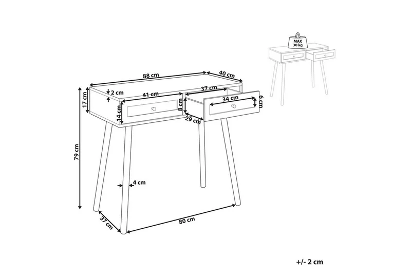 Konsolbord Odell - Möbler - Vardagsrum - Soffbord & vardagsrumsbord - Avlastningsbord & konsolbord