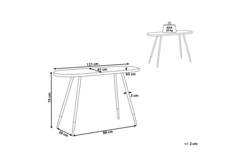 Konsolbord Ramona - Möbler - Vardagsrum - Soffbord & vardagsrumsbord - Avlastningsbord & konsolbord