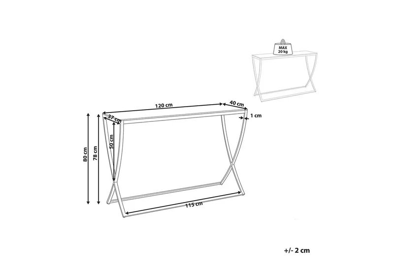Konsolbord Ringgold - Möbler - Vardagsrum - Soffbord & vardagsrumsbord - Avlastningsbord & konsolbord