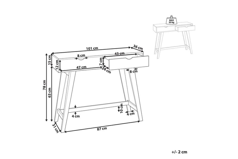 Konsolbord Sully - Möbler - Vardagsrum - Soffbord & vardagsrumsbord - Avlastningsbord & konsolbord