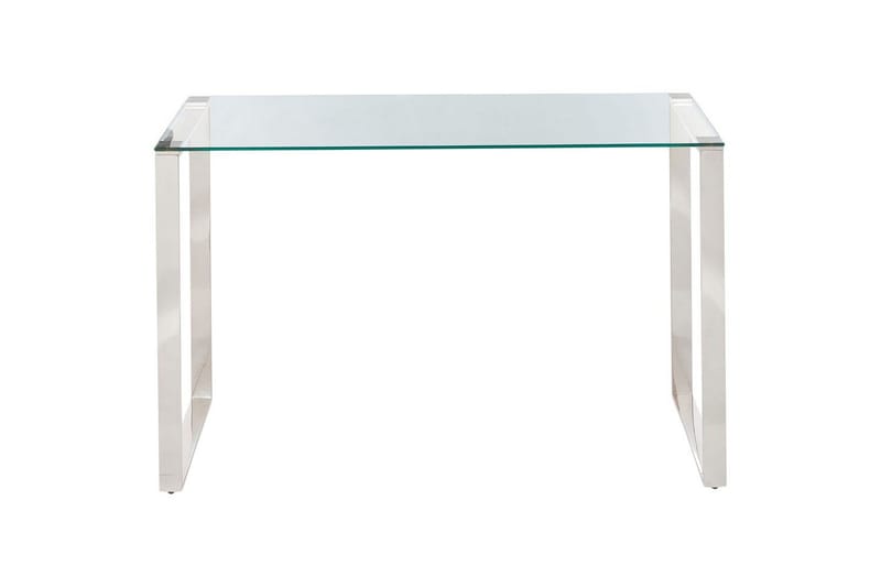 Konsolbord Tilon Silver, Transparent - Silver, Transparent - Möbler - Vardagsrum - Soffbord & vardagsrumsbord - Avlastningsbord & konsolbord