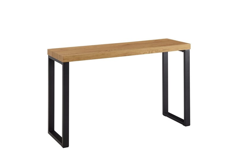 Konsolbord Wohnling 120 cm modern konsol med metallben Brun - Brun - Möbler - Vardagsrum - Soffbord & vardagsrumsbord - Avlastningsbord & konsolbord