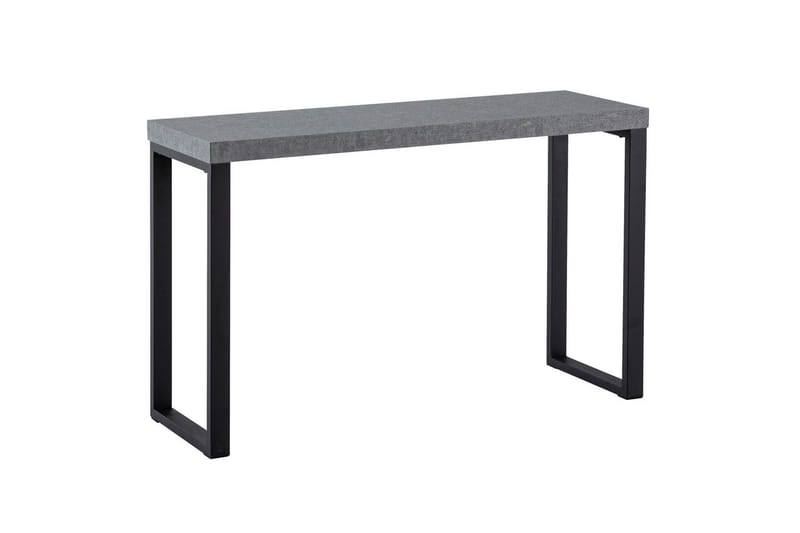 Konsolbord Wohnling 120 cm modern konsol med metallben Grå - Grå - Möbler - Vardagsrum - Soffbord & vardagsrumsbord - Avlastningsbord & konsolbord