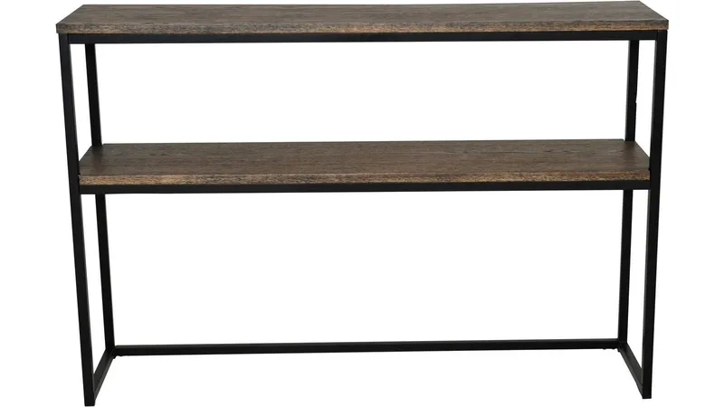 Konsollbord Ongayo - Brunlackad ek - Möbler - Vardagsrum - Soffbord & vardagsrumsbord - Avlastningsbord & konsolbord