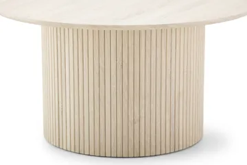 Kopparbo Soffbord Rund 85 cm med tunn bordsskiva - Vitlaserad ek - Möbler - Vardagsrum - Soffbord & vardagsrumsbord - Soffbord