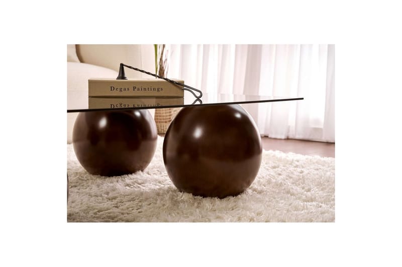 Koushik Soffbord 110 cm - Sand/Ljusgrå - Möbler - Vardagsrum - Soffbord & vardagsrumsbord - Soffbord