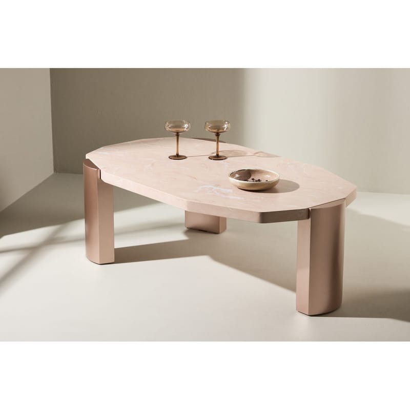 Kres Soffbord 125 cm - Rosa - Möbler - Vardagsrum - Soffbord & vardagsrumsbord - Soffbord