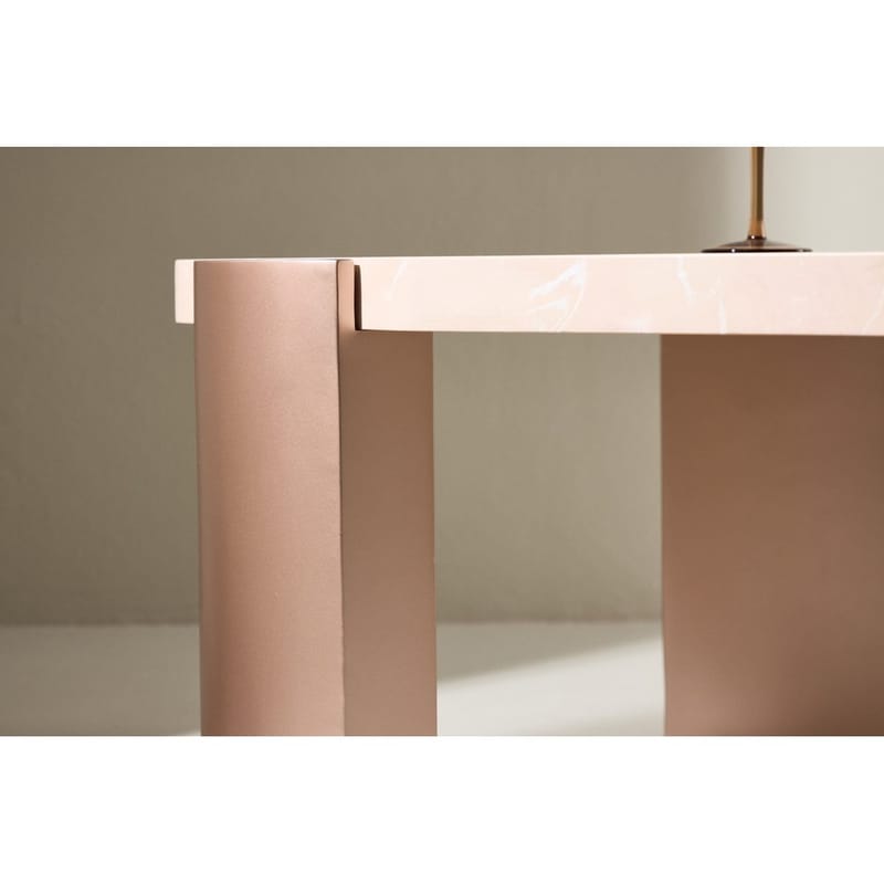 Kres Soffbord 125 cm - Rosa - Möbler - Vardagsrum - Soffbord & vardagsrumsbord - Soffbord