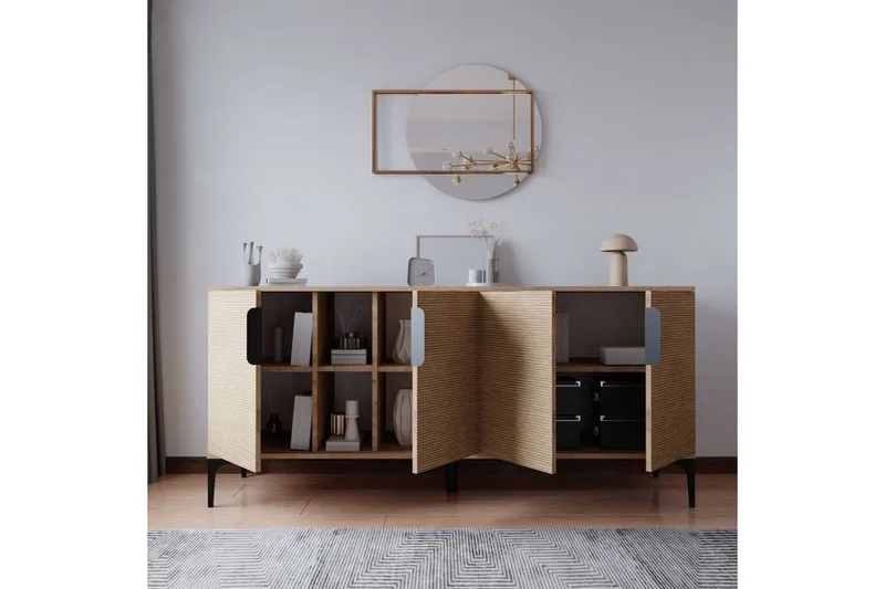 Kunar Konsollbord 180 cm - Natur - Möbler - Vardagsrum - Soffbord & vardagsrumsbord - Avlastningsbord & konsolbord