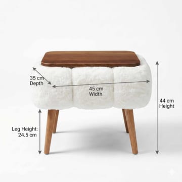 Kundu Sidobord 45 cm Bubblig - Möbler - Vardagsrum - Soffbord & vardagsrumsbord - Brickbord