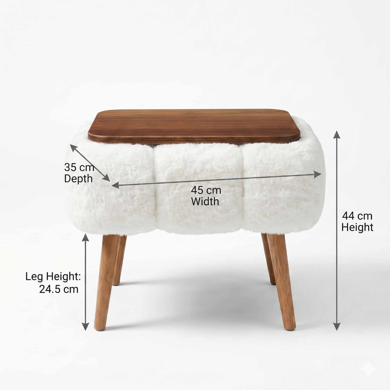 Kundu Sidobord 45 cm Bubblig - Möbler - Vardagsrum - Soffbord & vardagsrumsbord - Brickbord