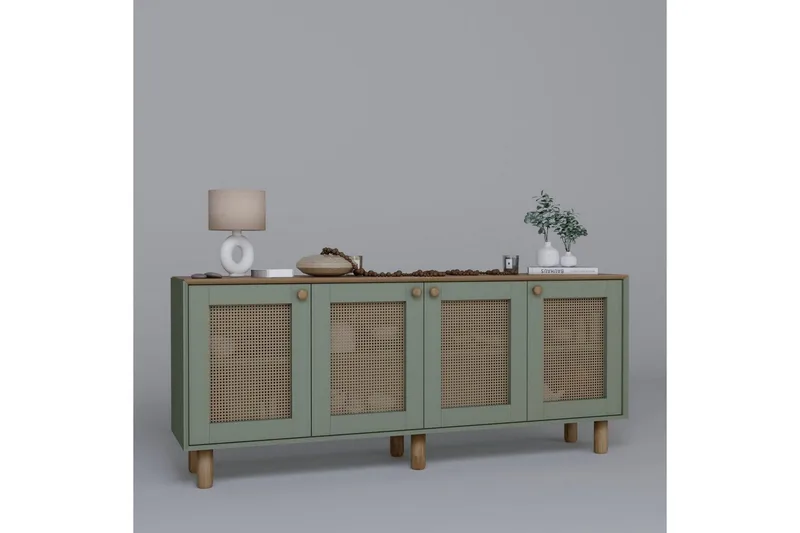 Kuniyoshi Konsollbord 180 cm, Grön