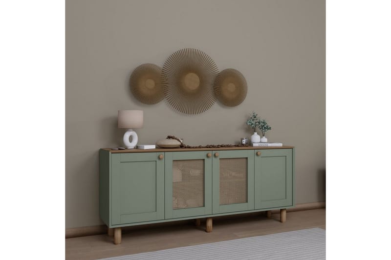 Kuniyoshi Konsollbord 180 cm - Grön - Möbler - Vardagsrum - Soffbord & vardagsrumsbord - Avlastningsbord & konsolbord