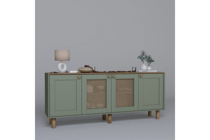Kuniyoshi Konsollbord 180 cm - Grön - Möbler - Vardagsrum - Soffbord & vardagsrumsbord - Avlastningsbord & konsolbord