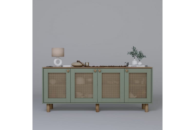 Kuniyoshi Konsollbord 180 cm - Grön - Möbler - Vardagsrum - Soffbord & vardagsrumsbord - Avlastningsbord & konsolbord