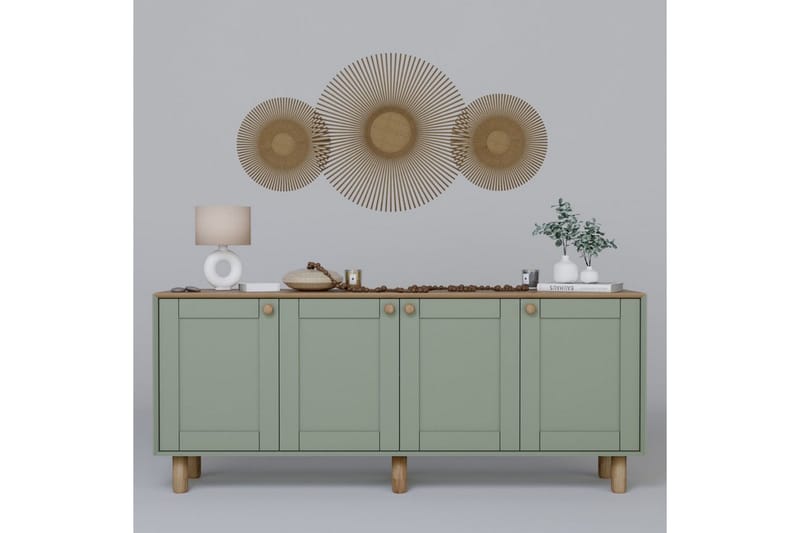 Kuniyoshi Konsollbord 180 cm - Grön - Möbler - Vardagsrum - Soffbord & vardagsrumsbord - Avlastningsbord & konsolbord