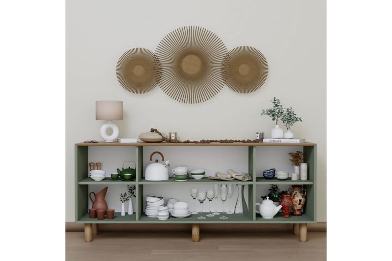 Kuniyoshi Konsollbord 180 cm - Grön - Möbler - Vardagsrum - Soffbord & vardagsrumsbord - Avlastningsbord & konsolbord