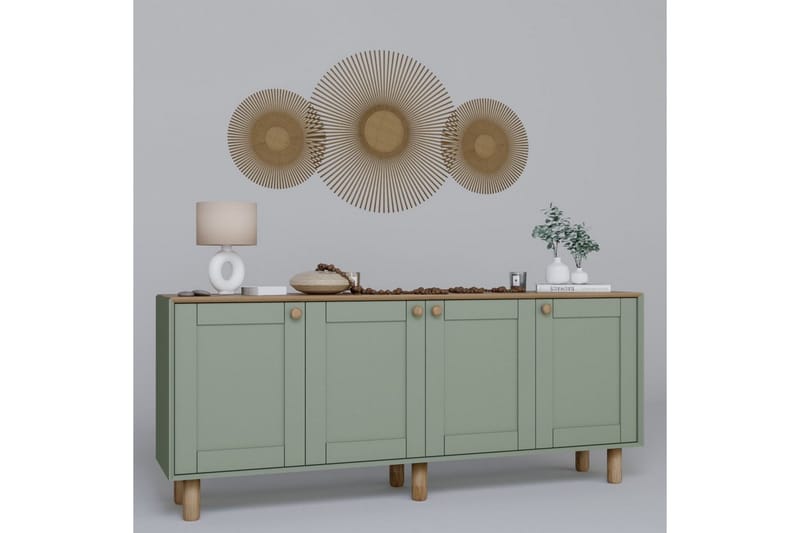Kuniyoshi Konsollbord 180 cm - Grön - Möbler - Vardagsrum - Soffbord & vardagsrumsbord - Avlastningsbord & konsolbord
