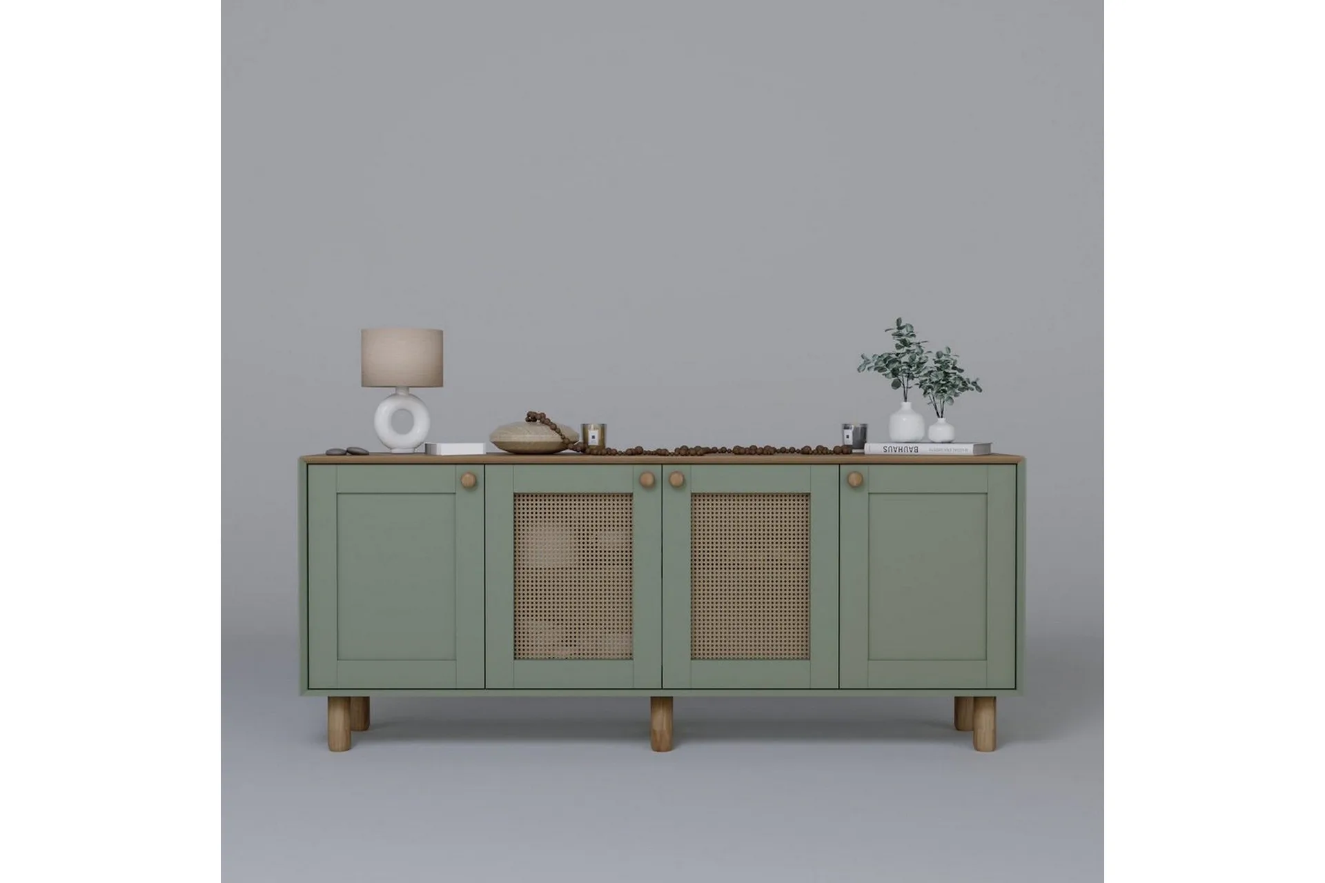 Kuniyoshi Konsollbord 180 cm - Gr&ouml;n