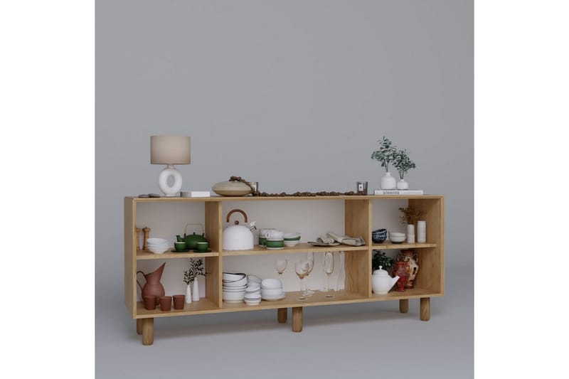 Kuniyoshi Konsollbord 180 cm - Valnöt - Möbler - Vardagsrum - Soffbord & vardagsrumsbord - Avlastningsbord & konsolbord