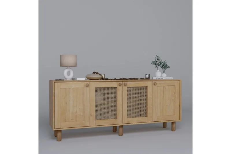 Kuniyoshi Konsollbord 180 cm - Valnöt - Möbler - Vardagsrum - Soffbord & vardagsrumsbord - Avlastningsbord & konsolbord