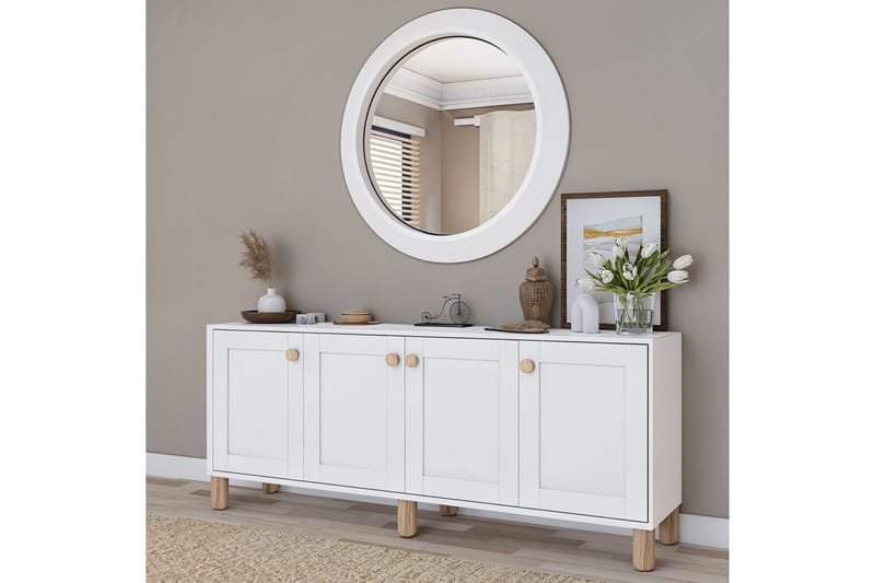 Kuniyoshi Konsollbord 180 cm - Vit - Möbler - Vardagsrum - Soffbord & vardagsrumsbord - Avlastningsbord & konsolbord