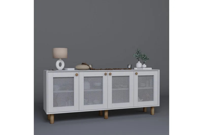 Kuniyoshi Konsollbord 180 cm - Vit - Möbler - Vardagsrum - Soffbord & vardagsrumsbord - Avlastningsbord & konsolbord