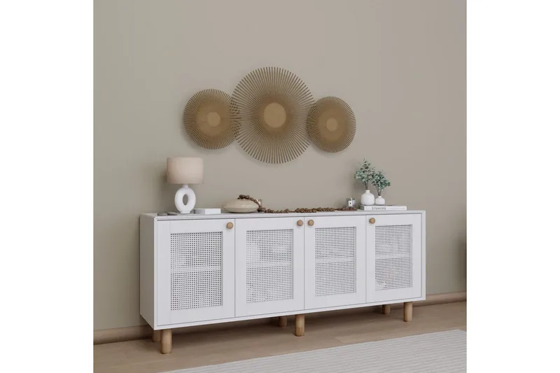 Kuniyoshi Konsollbord 180 cm - Vit - Möbler - Vardagsrum - Soffbord & vardagsrumsbord - Avlastningsbord & konsolbord