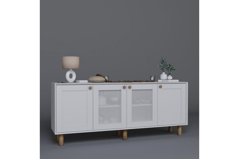 Kuniyoshi Konsollbord 180 cm - Vit - Möbler - Vardagsrum - Soffbord & vardagsrumsbord - Avlastningsbord & konsolbord