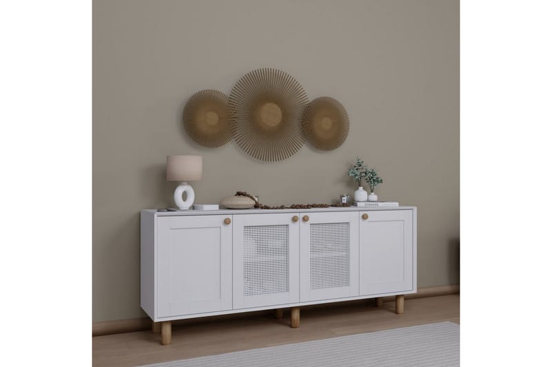 Kuniyoshi Konsollbord 180 cm - Vit - Möbler - Vardagsrum - Soffbord & vardagsrumsbord - Avlastningsbord & konsolbord