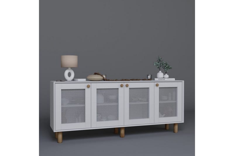 Kuniyoshi Konsollbord 180 cm - Vit - Möbler - Vardagsrum - Soffbord & vardagsrumsbord - Avlastningsbord & konsolbord