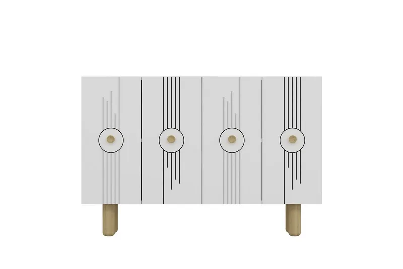 Kyrosen Konsollbord 120 cm, Vit